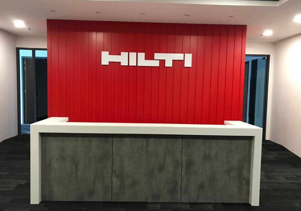 HILTI —Residence & Retail Carpenter Work